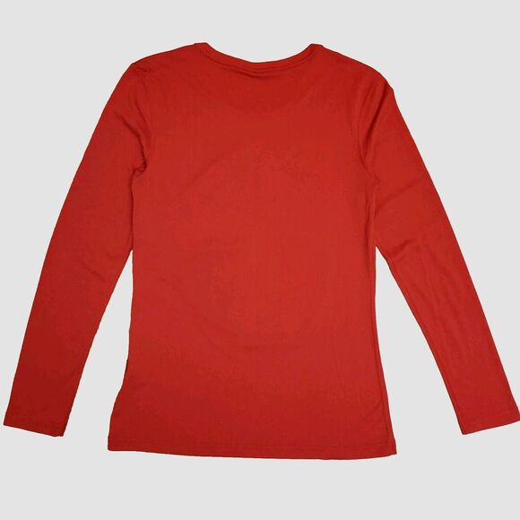 Nike Elite Clubs National League Dri-Fit Red Long Sleeve Women Athletic Top S - Picture 4 of 7
